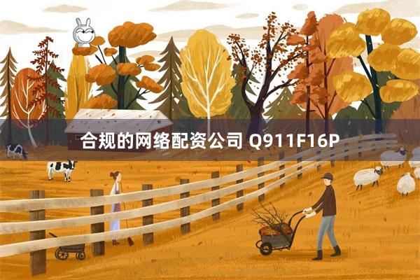 合规的网络配资公司 Q911F16P