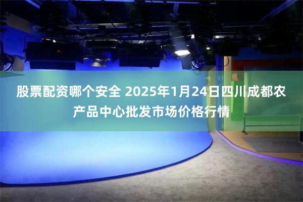 股票配资哪个安全 2025年1月24日四川成都农产品中心批发市场价格行情